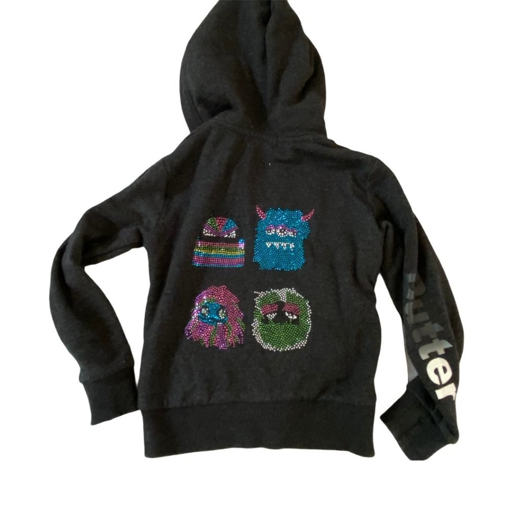 Butter Super Soft Gray Monsters Studded Jacket 4